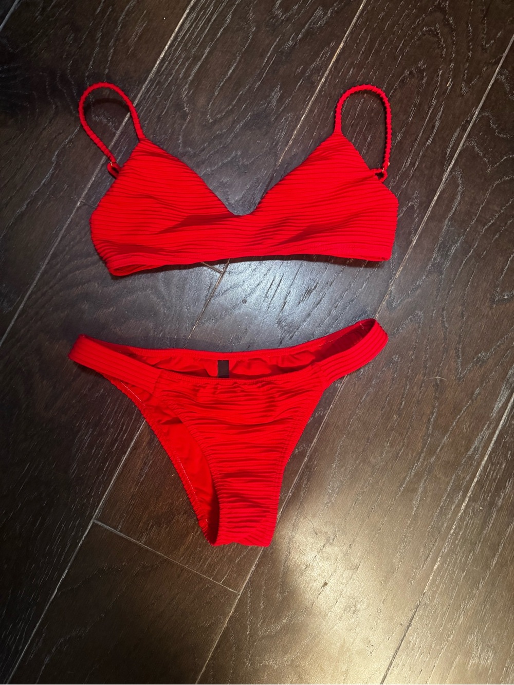 Vix Paula Hermanny Red Bikini Set